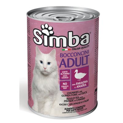 SIMBA Cat perlička/kachna kousky 415g