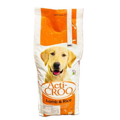 ACTI-CROQ Dog Lamb & Rice 20kg