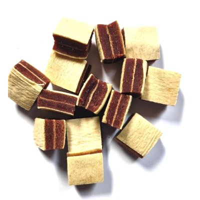 Sendvič jehněčí s treskou 250g KOSTKA 2cm
