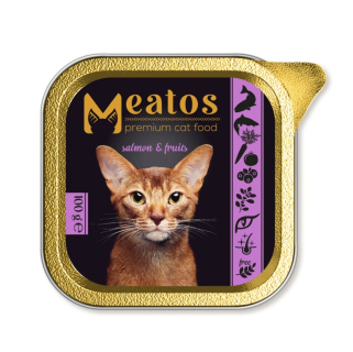 Štístko- Meatos Cat Salmon & Fruit 100 g