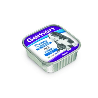 GEMON Dog Puppy&Junior paštika s kousky tuňáka 150g