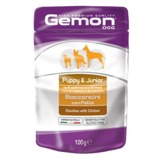 GEMON Dog Puppy kapsička kuřecí 100g