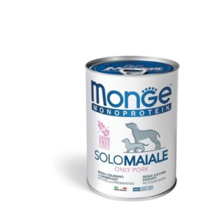 Monge Dog SOLO GRAIN FREE Vepřové monoprotein 400g