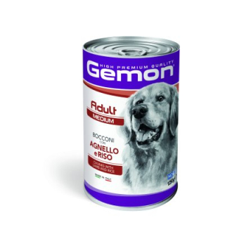 AKCE-GEMON Dog Medium kousky jehněčí s rýží 1250
